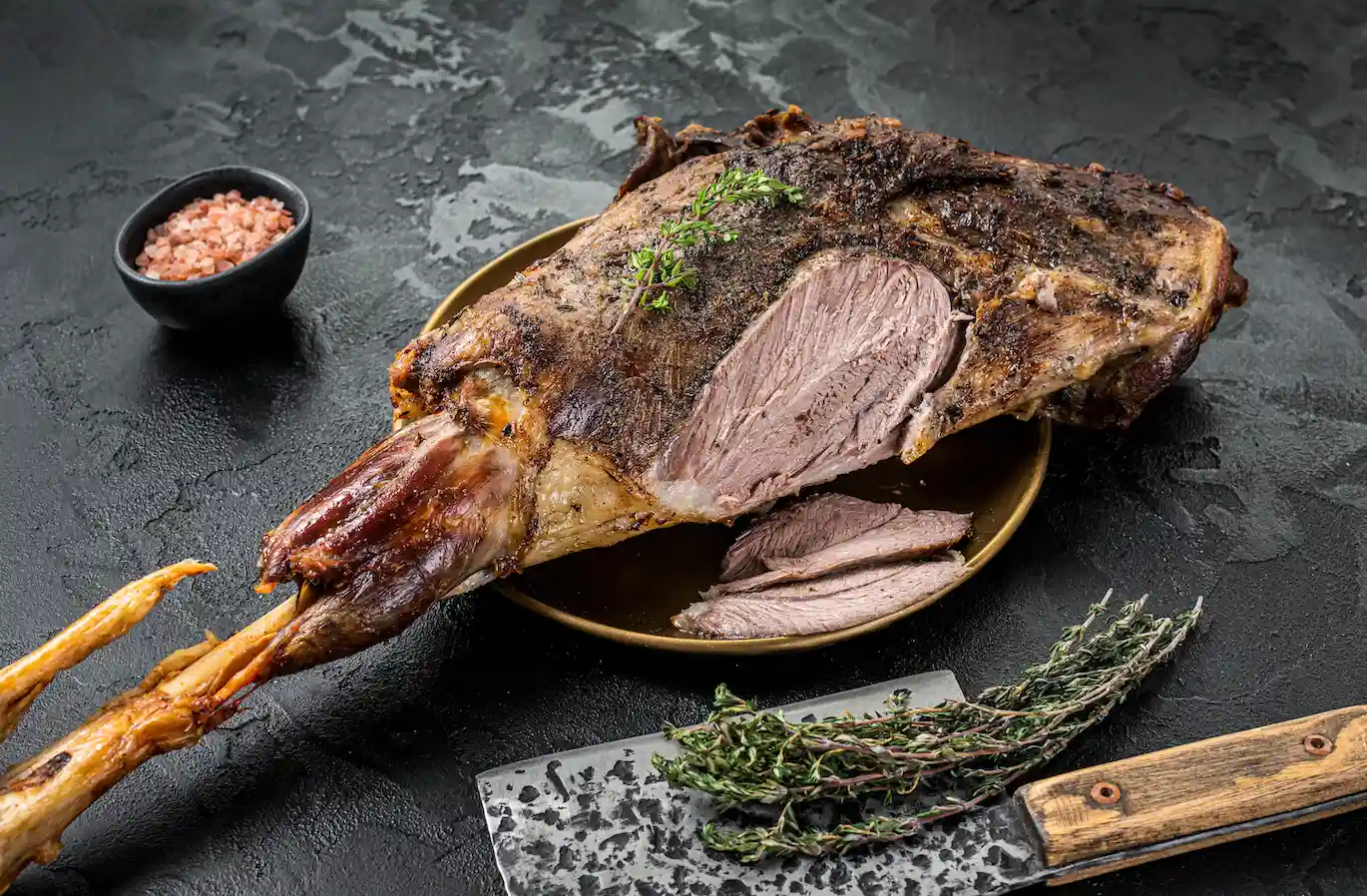 Roast lamb