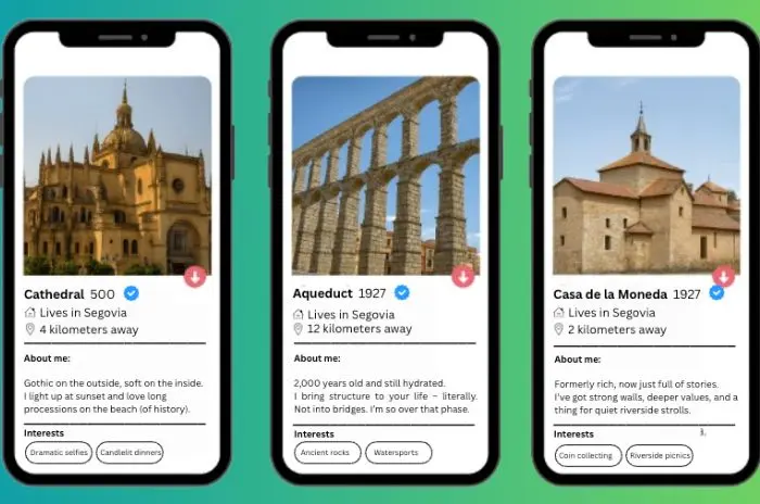 Segovia Landmarks on Dating Apps